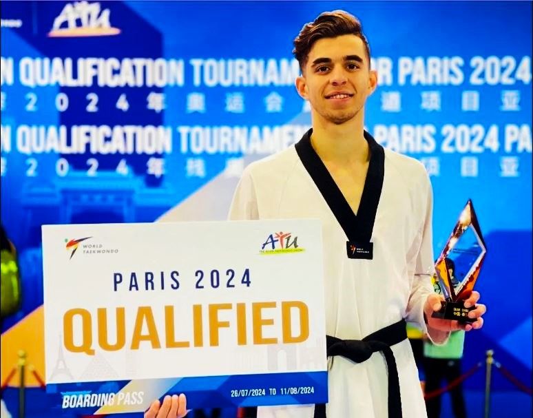 علی‌رضا عباسی تکواندوکار افغان 'به دلیل سهل‌انگاری اداره اتباع ایران' المپیک را از دست داد