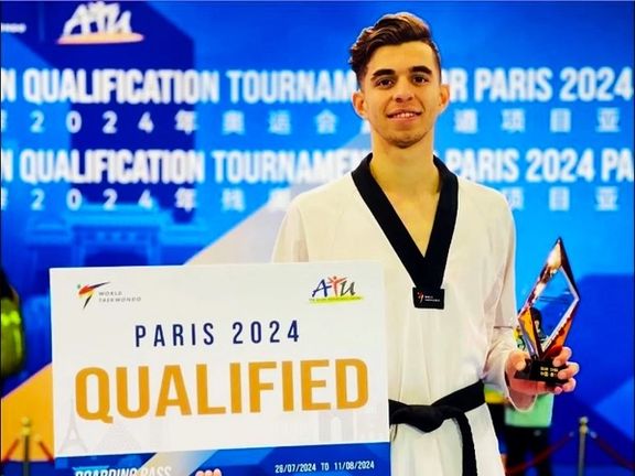 علیرضا عباسی تکواندوکار افغان 'به دلیل سهلانگاری اداره اتباع ایران' المپیک را از دست داد