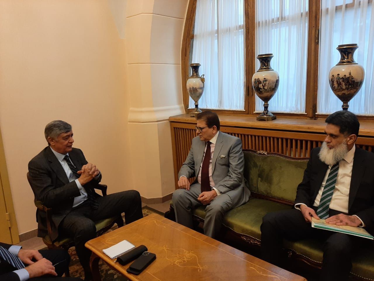 نمایندگان روسیه، ایران، چین و پاکستان پیش از نشست فرمت مسکو دیدار کردند