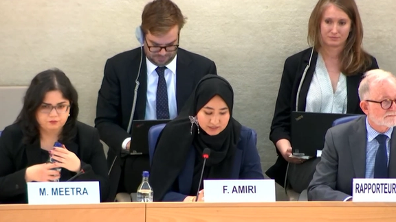 زنان افغان در شورای حقوق بشر: طالبان را به رسمیت نشناسید