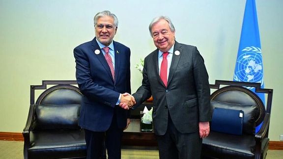 پاکستان په افغانستان کې د ترهګرۍ سره د مبارزې برخه کې د ملګرو ملتونو د ملاتړ غوښتنه وکړه