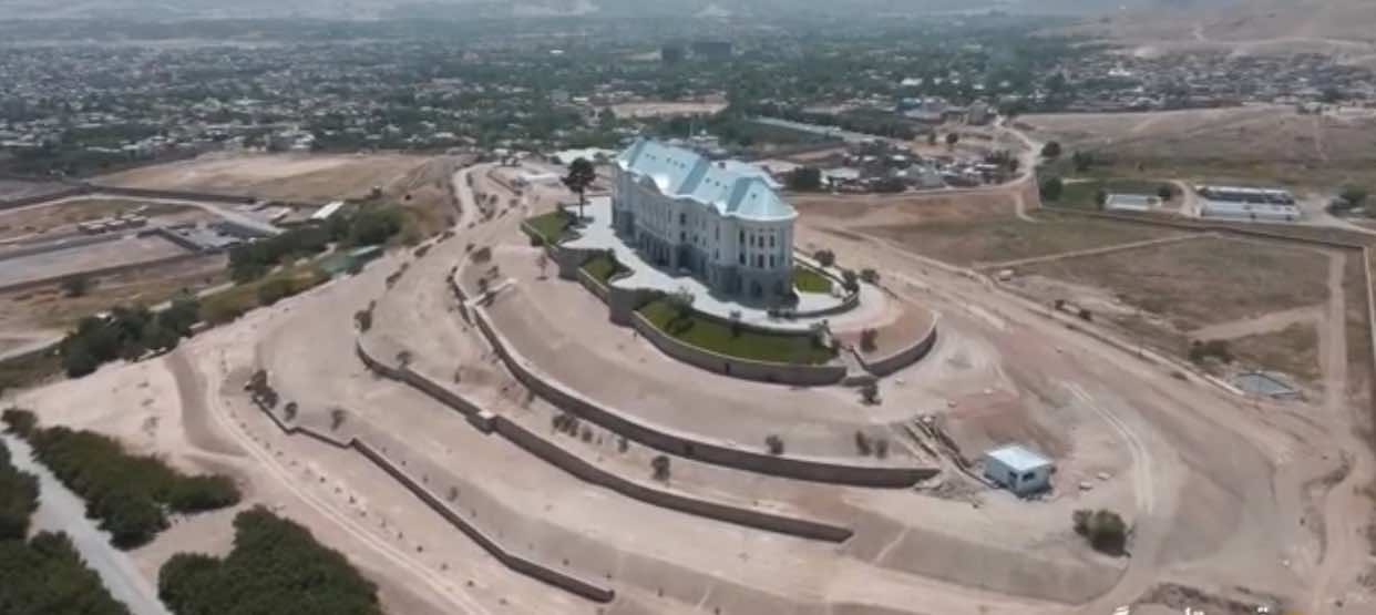 طالبان وايي د تاج بېګ ماڼۍ د بیارغونې چارې ۹۵ سلنه بشپړې شوې دي