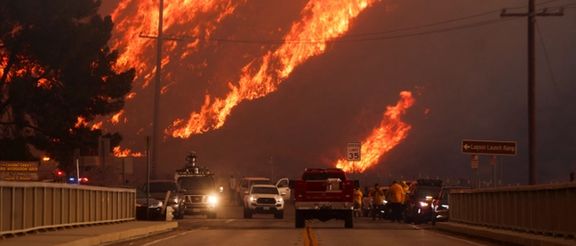 آتشسوزی تازه نزدیک لسآنجلس؛ دستور تخلیه به بیش از ۳۱ هزار نفر