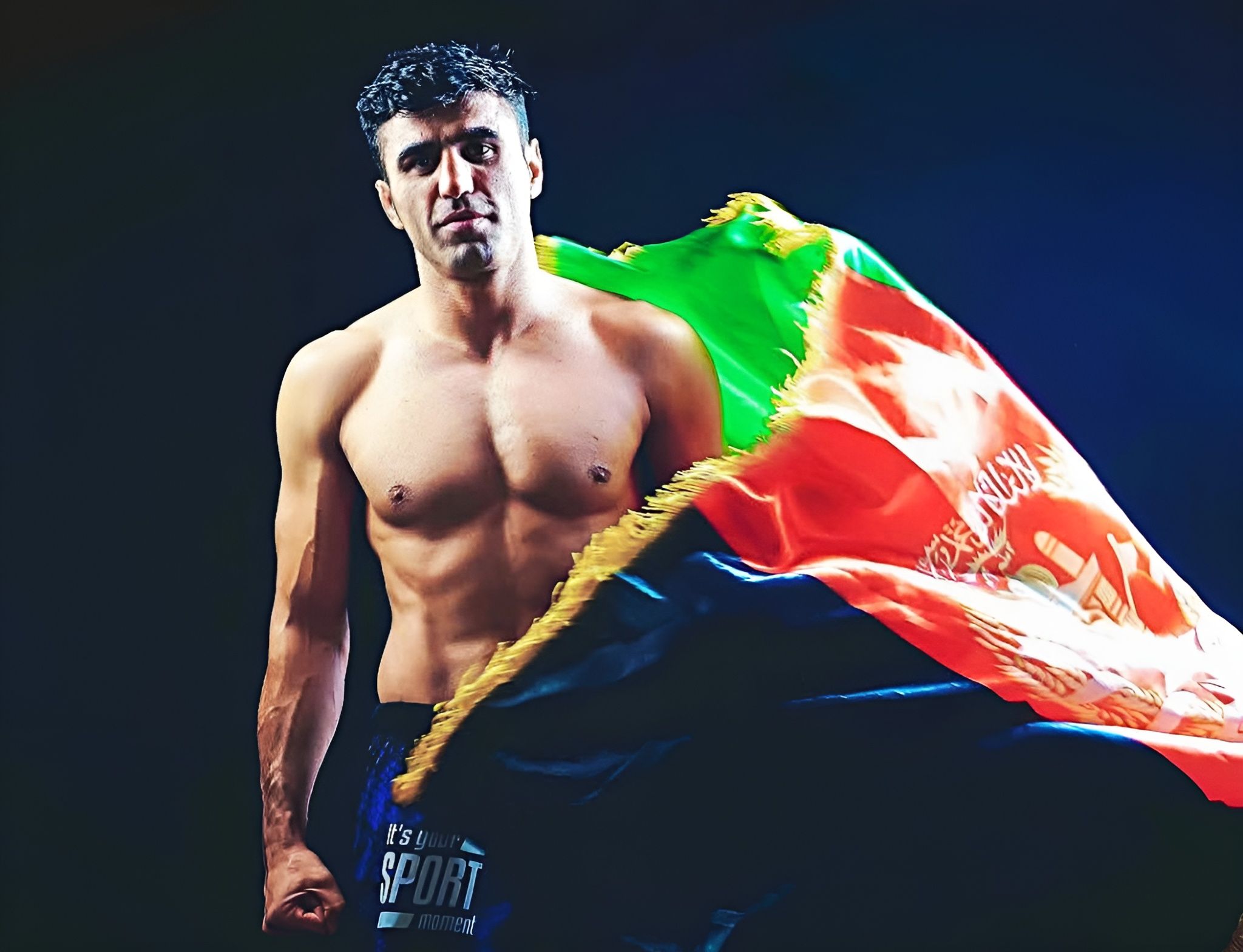 احمدولی هوتک با شکست حریف روسی، کمربند قهرمانی WTKF را تصاحب کرد