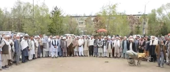 بازنشستگان به انحلال نظام تقاعدی و پرداختنشدن حقوقشان در کابل اعتراض کردند