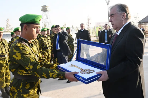 Tajikistan President Inaugurates 24 New Border Outposts Near Afghanistan