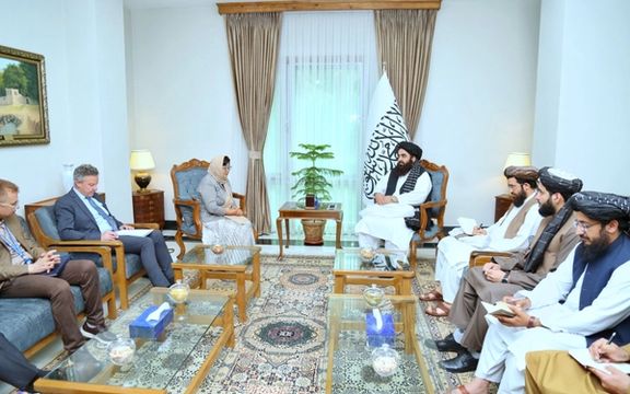 UN Special Envoy & Taliban FM Discuss Agenda for Third Doha Meet