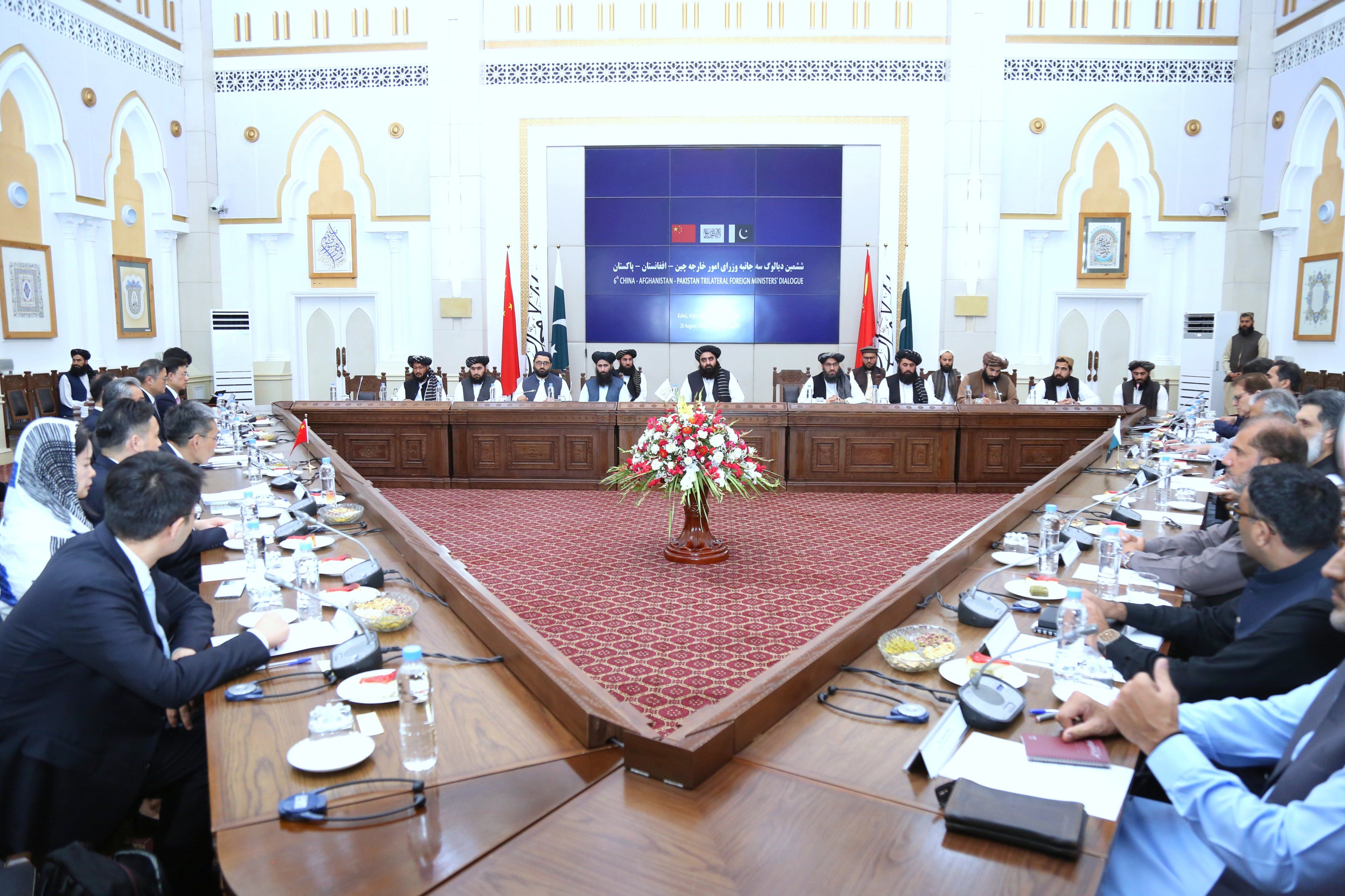 نشست سه‌جانبه وزیران خارجه طالبان، پاکستان و چین در کابل