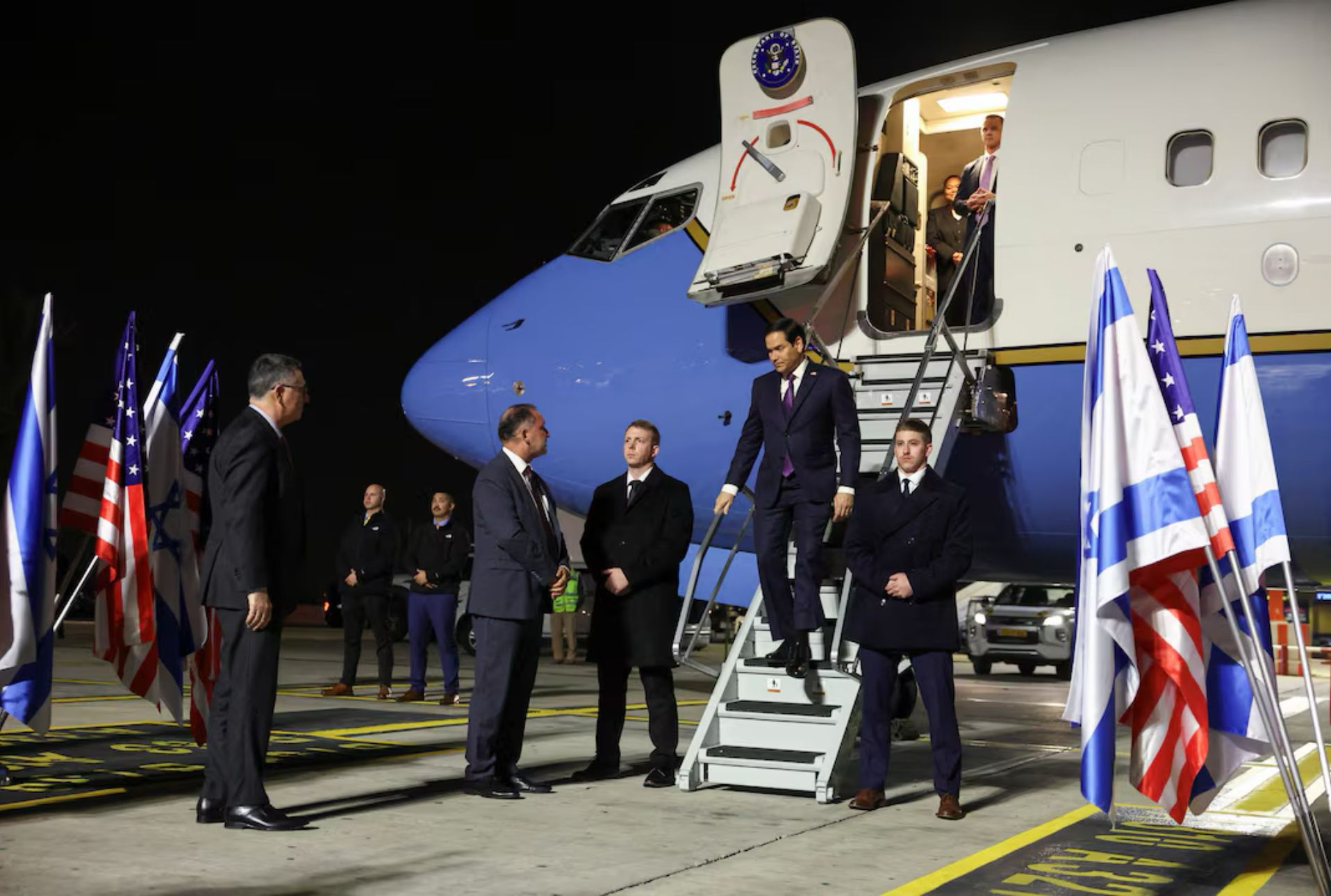 د امریکا د بهرنیو چارو وزیر اسراییل ته ورسېد