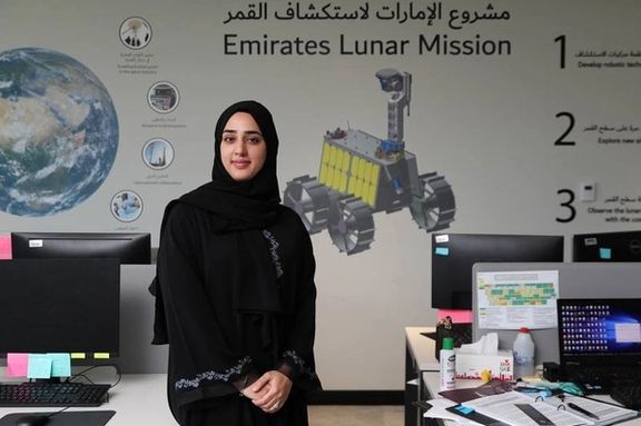 اولین ماهنورد ساخت یک کشور عربی به فضا پرتاب شد