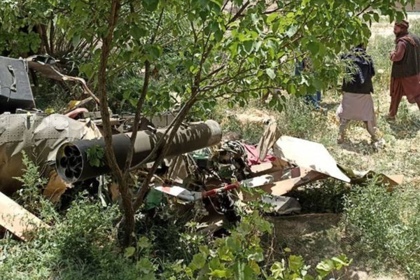 Former Afghan VP Claims Anti-Taliban Special Unit Was Behind Helicopter Crash In Balkh
