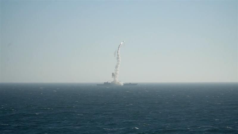 روسیه با موشک‌های مافوق صوت رزمایش نظامی برگزار کرد