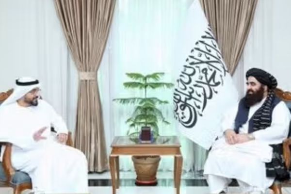 UAE Envoy Visits Kabul, Pledges Humanitarian Aid & Stronger Ties With Taliban