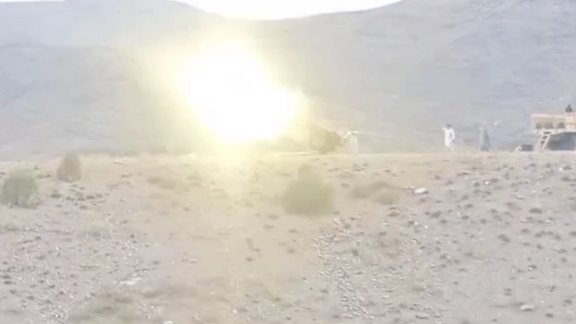 د ننګرهار په ګوشتې ولسوالۍ کې د پاکستاني ځواکونو او طالبانو ترمنځ سختې نښتې پیل شوې