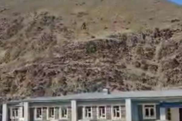 Taliban Helicopters Patrol Over Dissident Commander's Stronghold