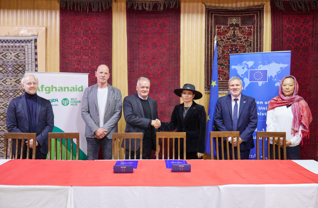 اروپايي ټولنه د اقلیمي انعطاف او کلیوالي معیشت د پیاوړتیا لپاره ۷ میلیونه یورو مرسته کوي