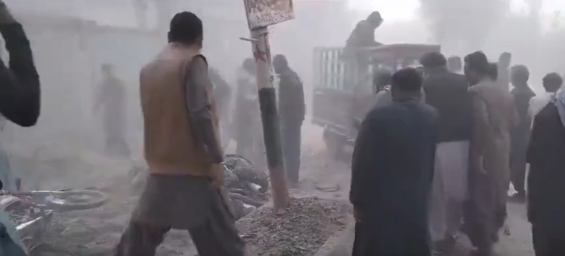 در انفجاری در یک راهپیمایی انتخاباتی در بلوچستان پاکستان چهار نفر کشته شدند