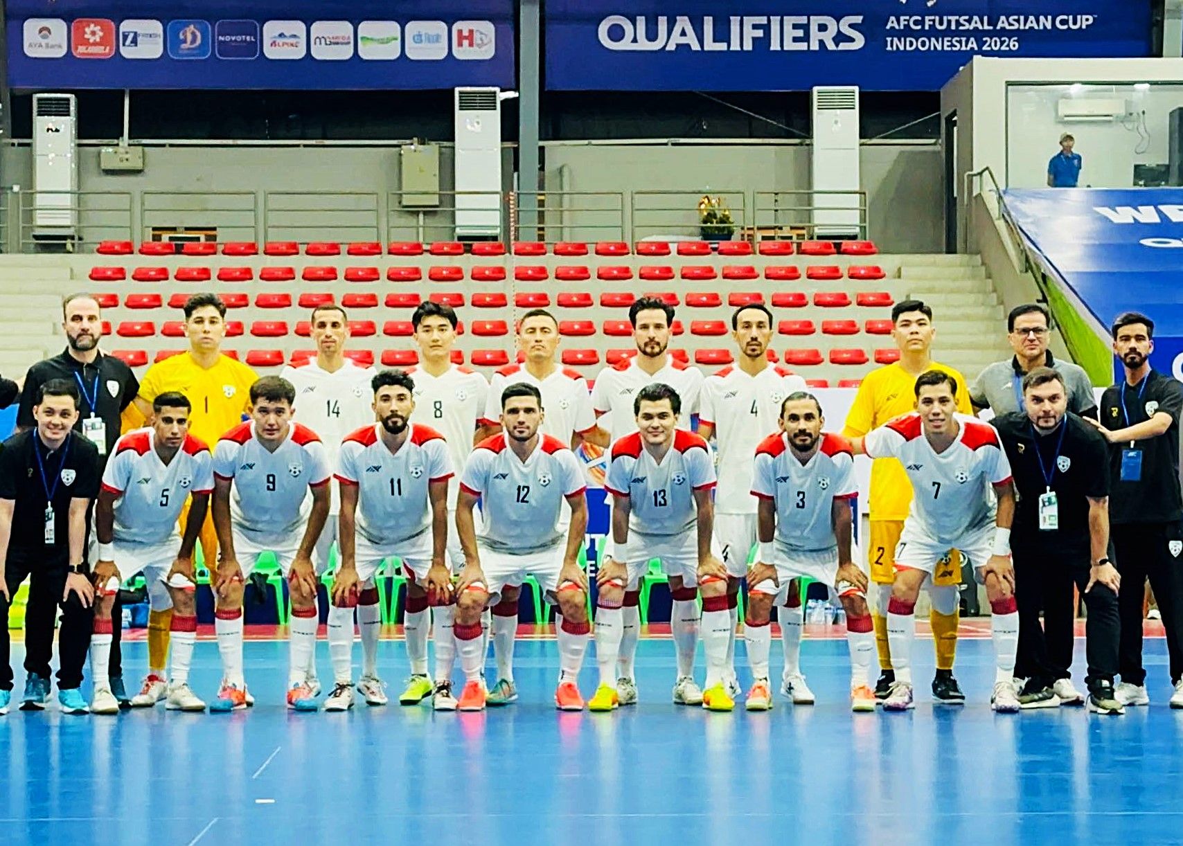 تیم ملی فوتسال افغانستان پنج پله در رده‌بندی جهانی صعود کرد