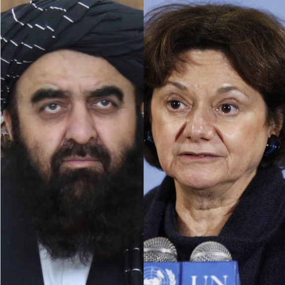 وزير خارجية طالبان يبحث مع الأمم المتحدة الوضع الإنساني في أفغانستان