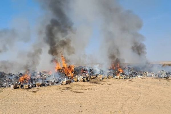 طالبان وايي په هلمند او بلخ کې یې تر سل ټنه زیات انساني او کرنیز درمل لهمنځه وړي