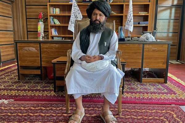 Taliban Minister Slaps University Student For Wearing Uzbek Cap