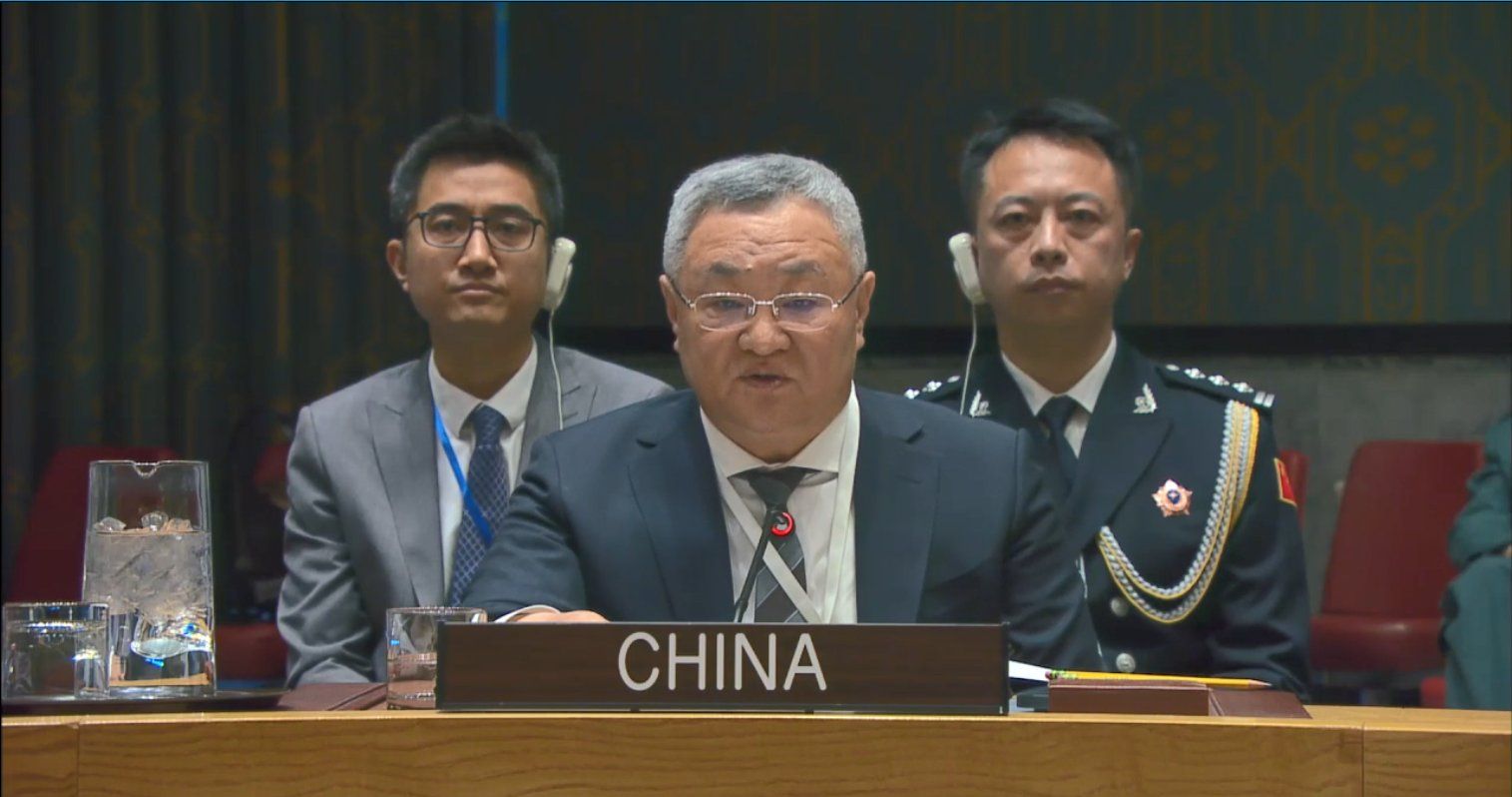 نماینده چین در شورای امنیت از طالبان خواست علیه گروه‌های هراس‌افکن اقدام کند