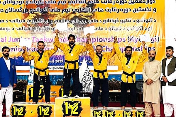 ورزشکاران کابل، قهرمان نخستین دوره مسابقات انتخابی تیم ملی تکواندو پومسه افغانستان شدند