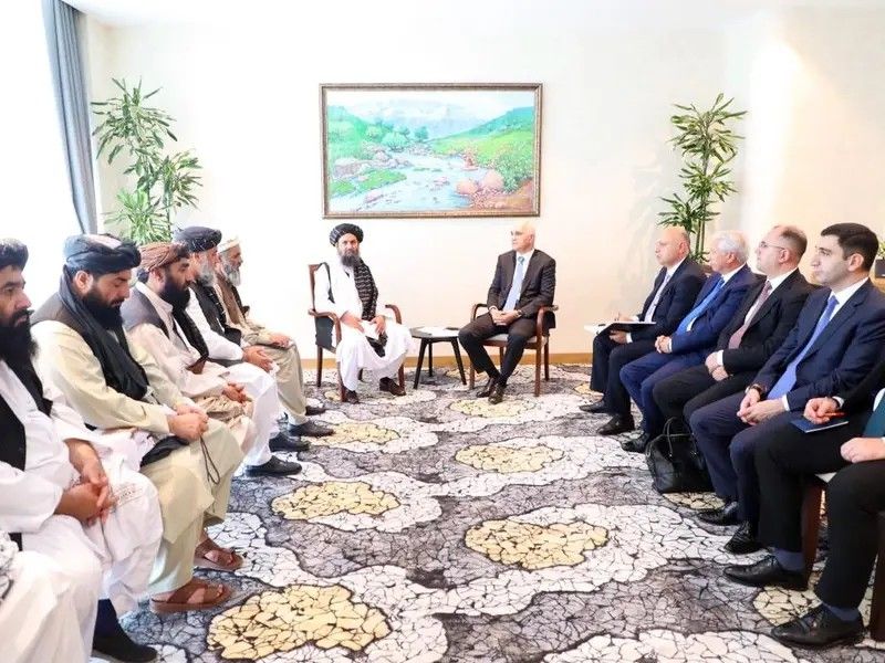 طالبان می‌گوید آذربایجان متعهد به فعال‌ کردن راه لاجورد است 