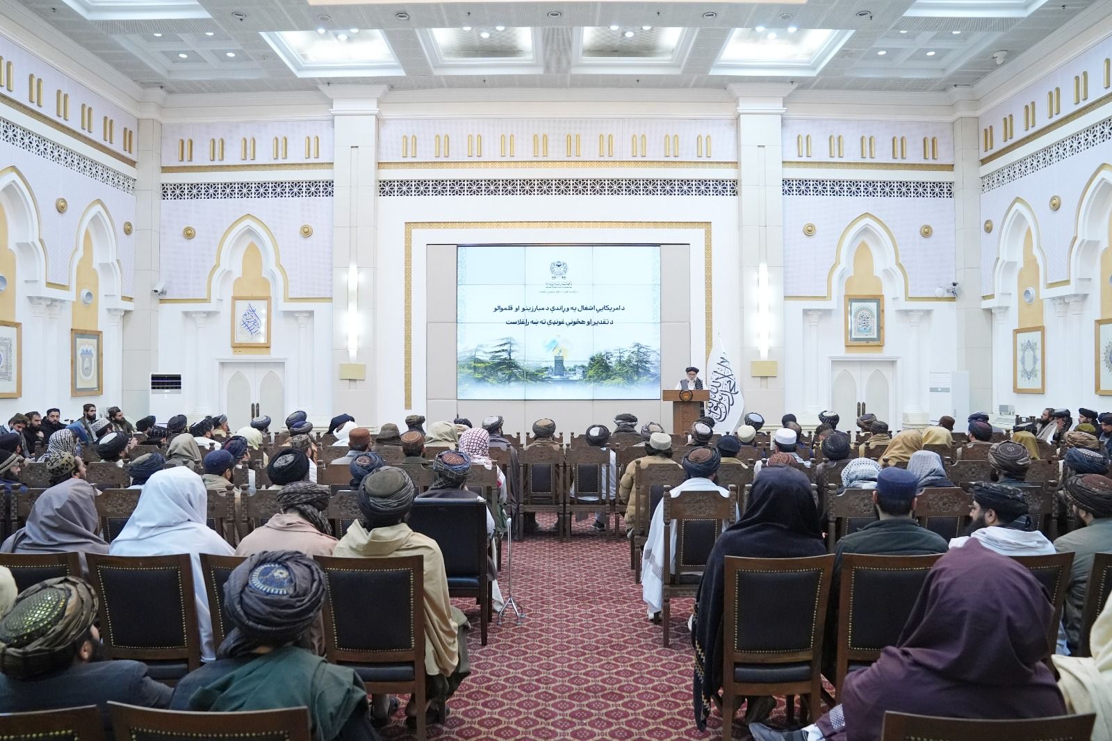 ملا تاجمیر وايي د طالبانو فرهنګیانو «د خلکو د ارادې په مدیریت» کې مهم رول لوبولی