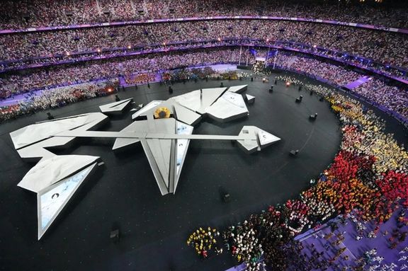 مراسم اختتامیه سیوسومین دوره بازیهای المپیک در ورزشگاه استادوفرانس پاریس برگزار شد