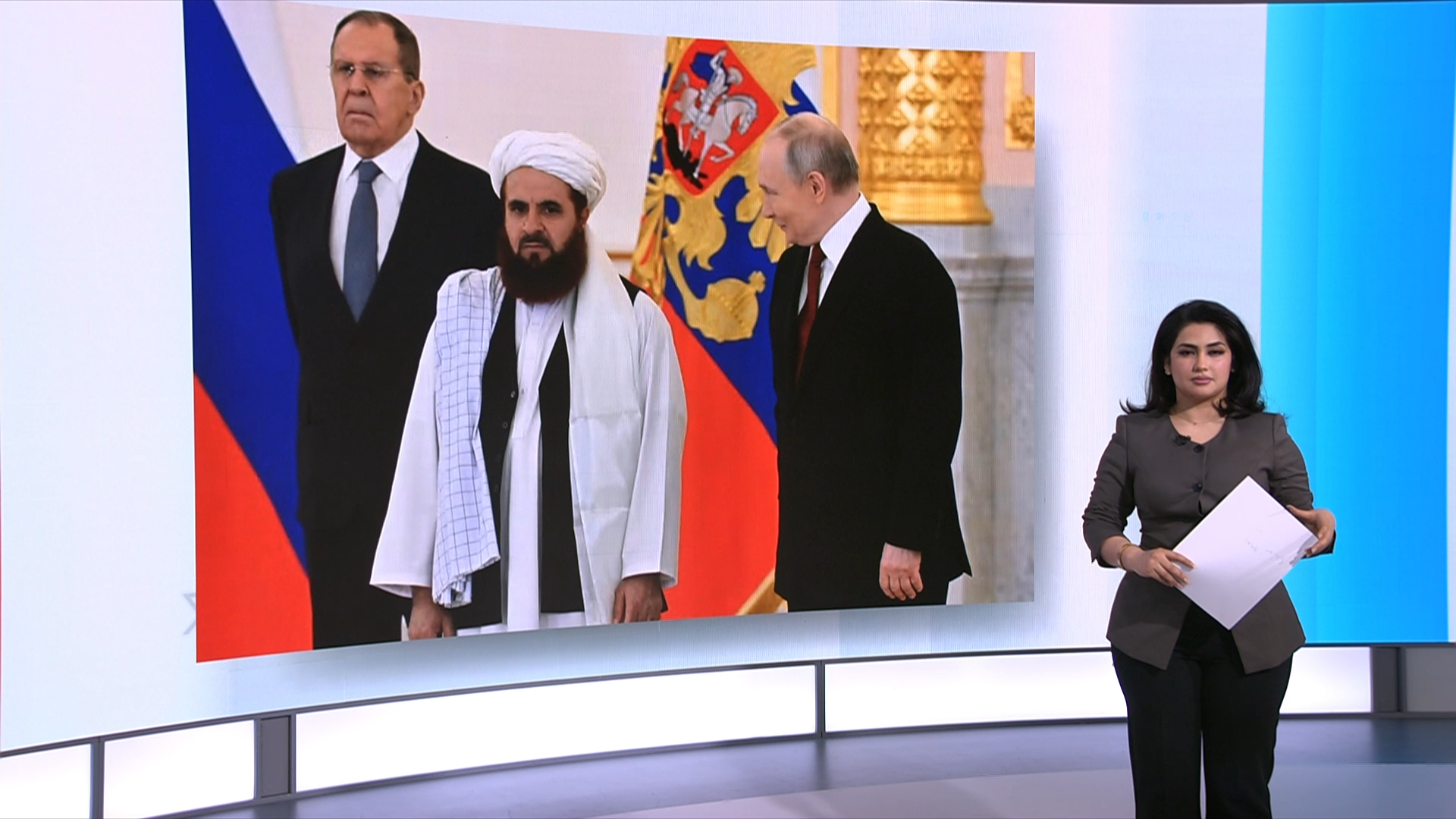 تقدیم اعتمادنامه سفیر طالبان به پوتین؛ واکنش‌ها 