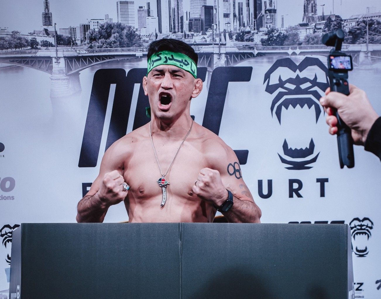 پایان یک فصل در MMA؛ اسماعیل حیدری پس از شکست در فرانکفورت از ورزش خداحافظی کرد