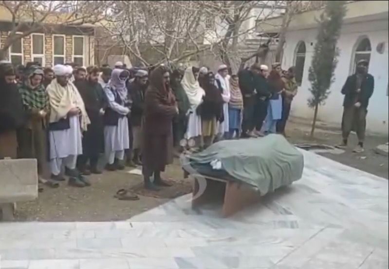 طالبان برای شهروند کشته‌شده چینی در کابل نماز جنازه برگزار کرد