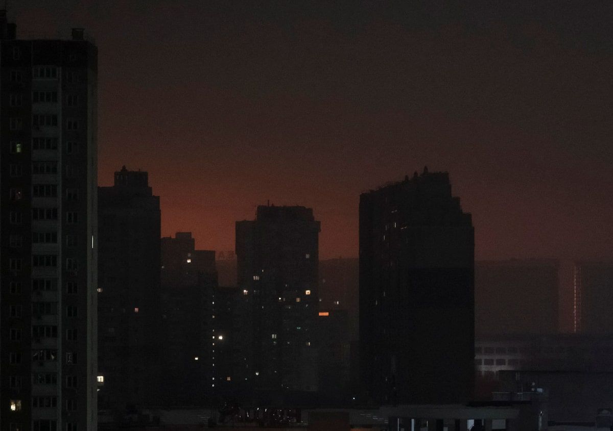 حملات هوایی روسیه به اوکراین «بیش از ۱۰۰ هزار خانه» را در تاریکی فرو برد