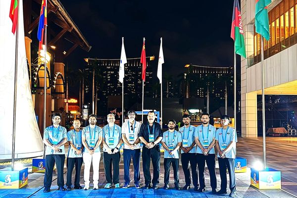 حضور ورزشکاران افغان در مسابقات آسیایی در بخشهای جوجیتسو و کشتی ساحلی