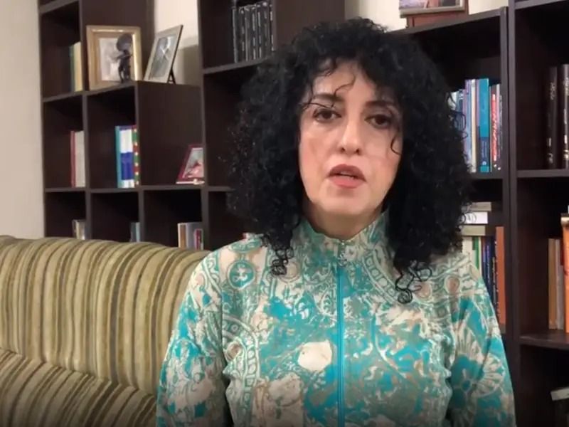 در آستانه مراسم اهدای جایزه نوبل صلح، نرگس محمدی خبر داد اعتصاب غذا می‌کند