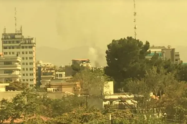 Explosion Rocks Kabul City