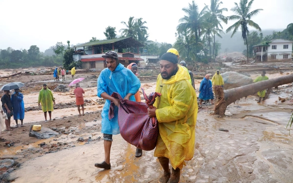 شمار قربانیان رانش زمین در جنوب هند به ۴۱ تن افزایش یافت