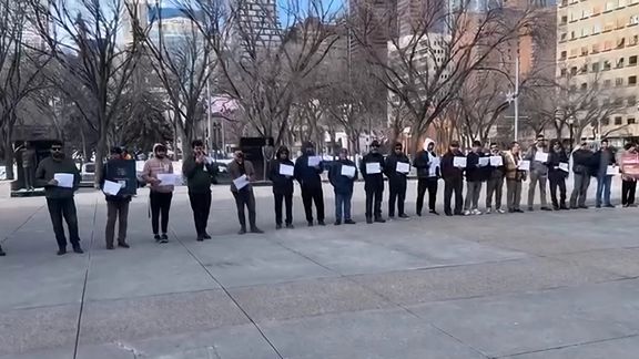 معترض افغان در تجمع اعتراضی: دیپلوماسی راه حل نیست، از سرنگونی طالبان حمایت کنید