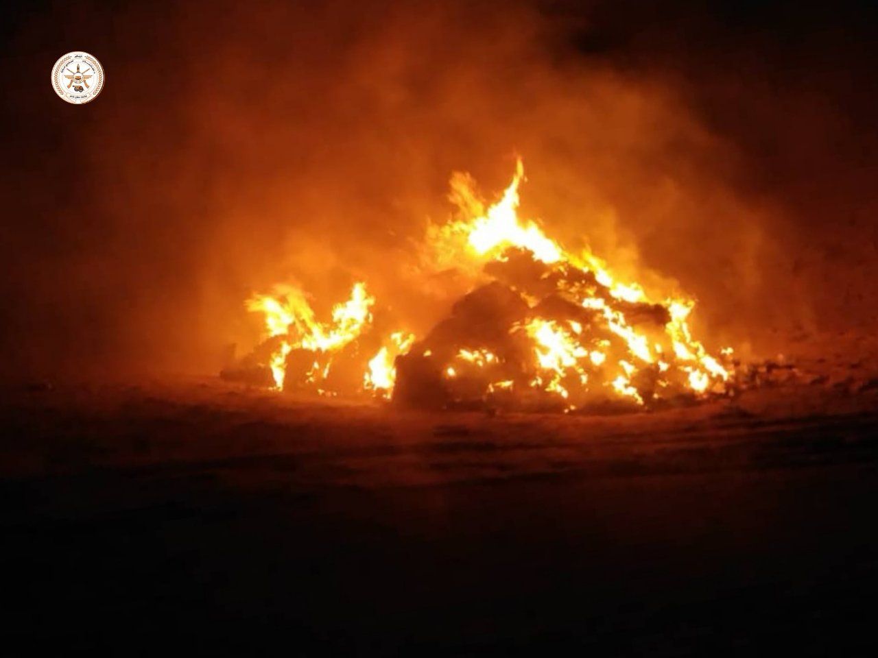 په هلمند کې په ناقانونه توګه راوړل شوي درمل وسوځول شول