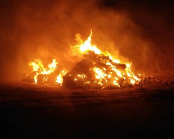 په هلمند کې په ناقانونه توګه راوړل شوي درمل وسوځول شول