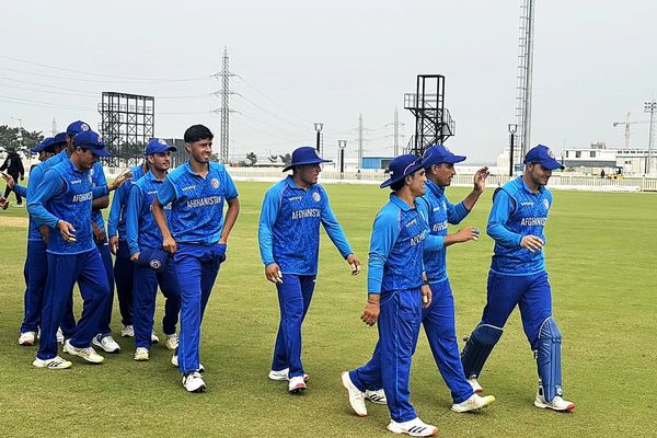 پیروزی تیم کریکت زیر نوزده سال افغانستان مقابل تیم زیر ۱۹ سال الف هند