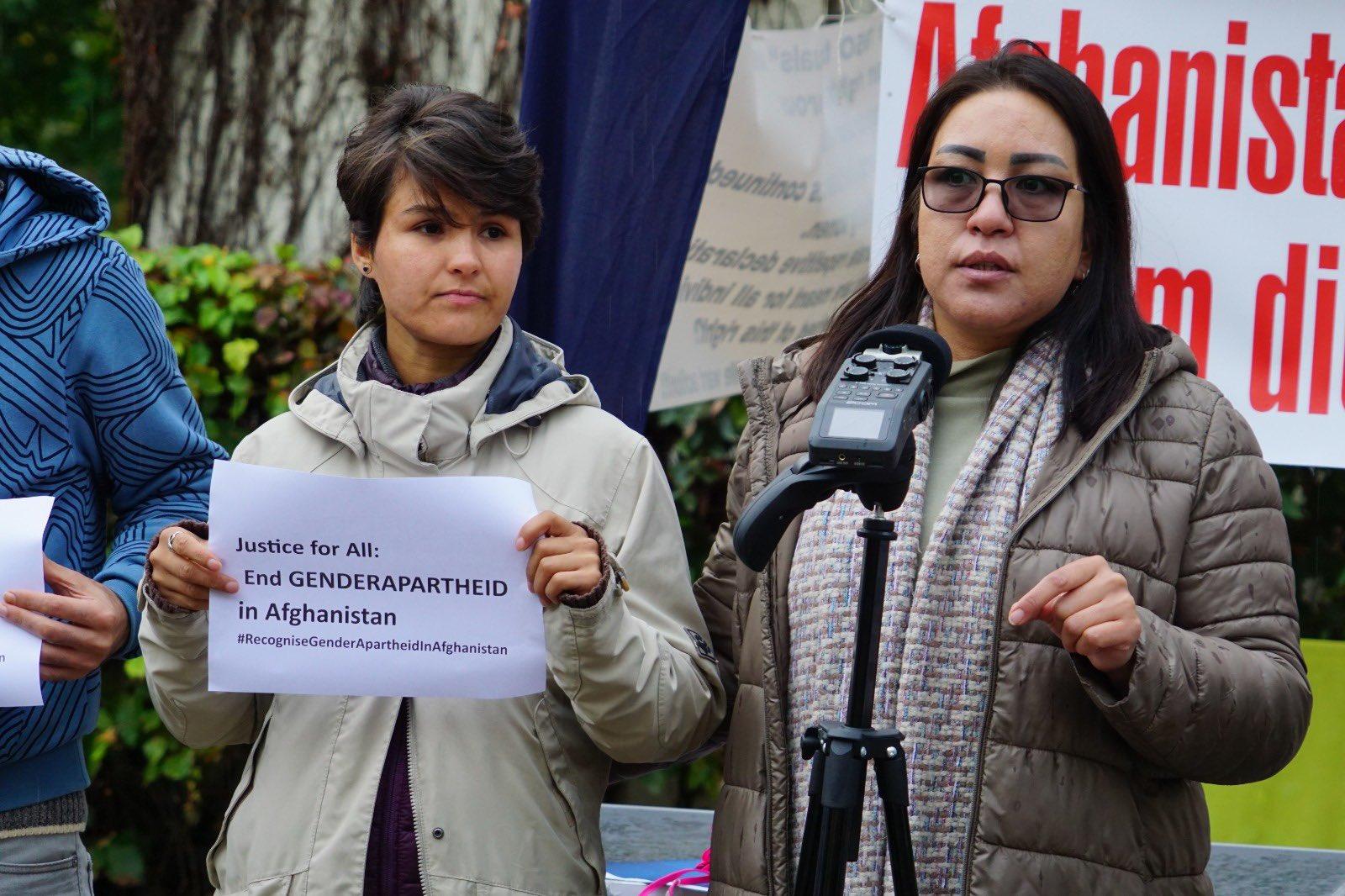 په جرمني کې د افغانو ښځینه فعالانو ۳۰ ورځنی اعتصاب پای ته ورسېد