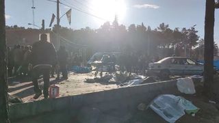 ایران کې چاودنې او له افغانستان را تاو اور