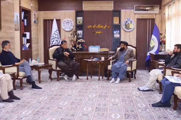 په بلخ کې د مولانا جلال الدین بلخي د پلار خانقاه رغول کېږي