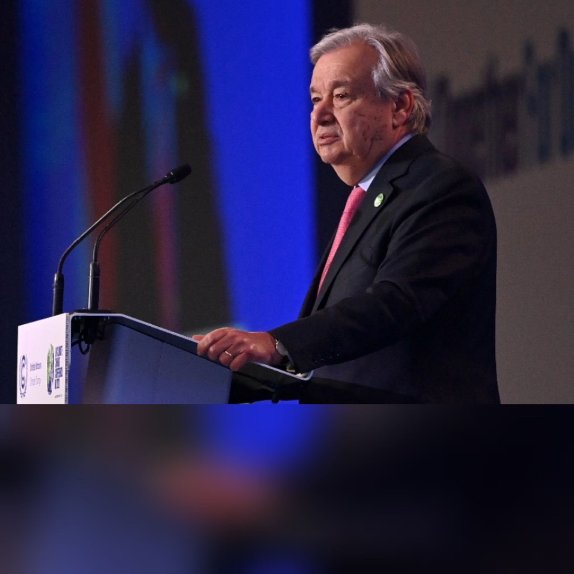 هشدار  گوترش به رهبران جهان در اجلاس گلاسکو: قبر‌ خود را به‌دست خود حفر می‌کنیم