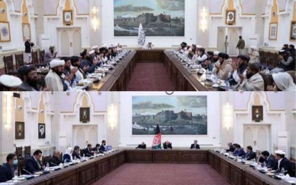 طالبان عکس رهبران و شاهان پیشین افغانستان را از تالار کابینه حذف کرد