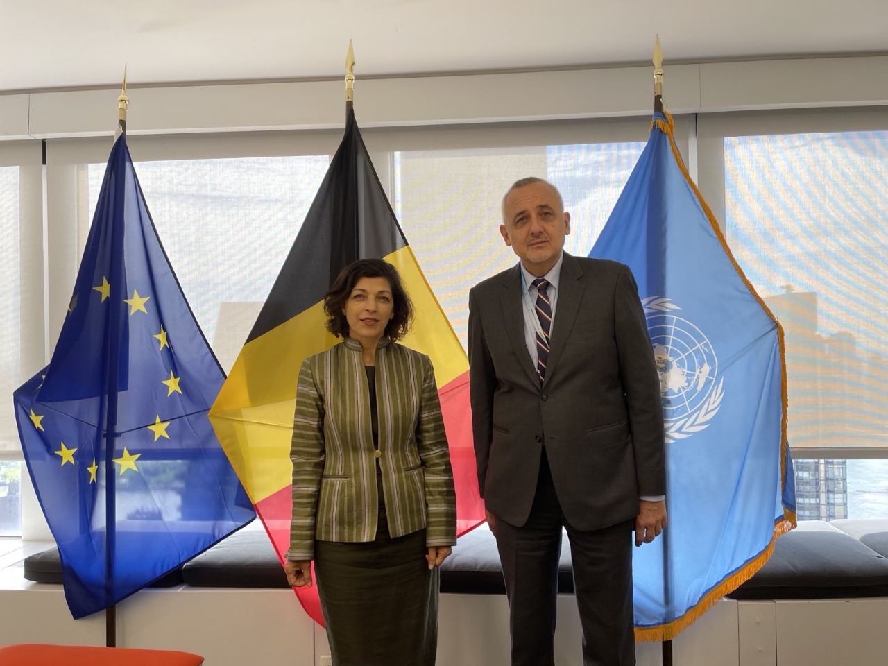 رینا امیری در دیدار با نمایندگان برخی کشورها بر حضور معنادار زنان در نشست دوحه تاکید کرد