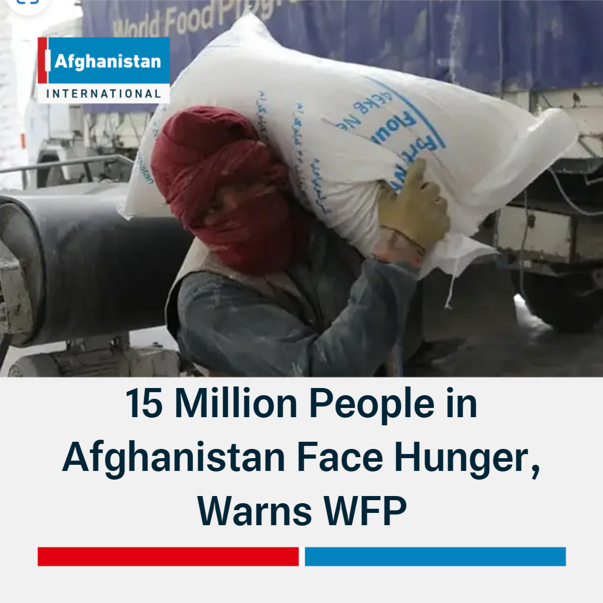 15 Million People in Afghanistan Face Hunger, Warns WFP | Afghanistan ...