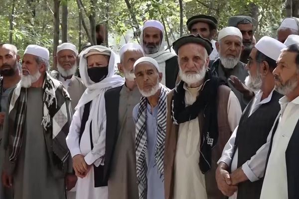 حقونو پسې سرګردانه؛ بې وزله متقاعدینو یو ځل بیا کابل کې اعتراض وکړ